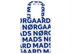 Mads Nørgaard Atoma tote bag with blue logo print